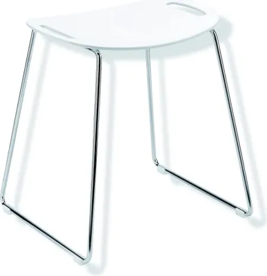 Productafbeelding van HEWI douchekruk, 507x498 mm, signaalwit, 1 stuk.