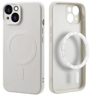 Imagen del producto de Funda de Colores con MagSafe para Apple iPhone 14 - Beige