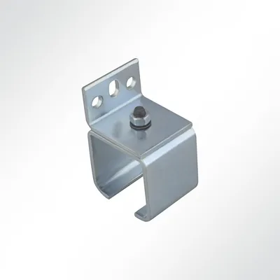 Produktbild von Lysel Wandhalterung Wandbefestigung für Laufschiene 48x48mm Schiebetor (4 Stück)