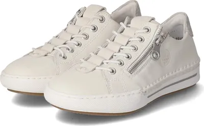 Produktbild von Rieker Damen Low Sneaker Weiß Textil Synthetik Mix Größe: 39