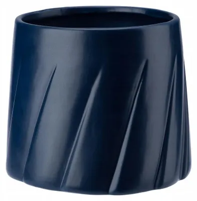 Produktbild von Verdenia GABRIEL Keramik Pflanzgefäß dunkelblau 17 cm