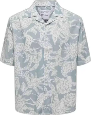 Produktbild von Only & Sons Den Life RLX Graphic AOP Casual Herrenshirt