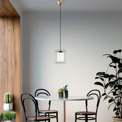 Immagine prodotto di Opviq, Swank - 702 - 6, lampadario, oro, corpo in metallo, 15 x 15 x 33 - 113 cm