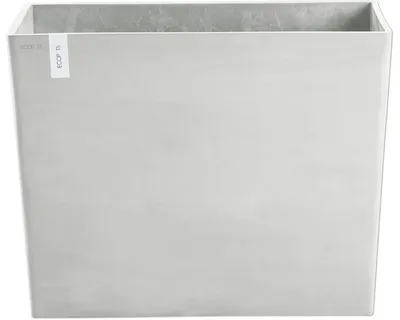 Obrázek produktu pro Květináč Ecopots plastový Ø 81,6 cm 85,2 x 39,5 x 65,8 cm šedý