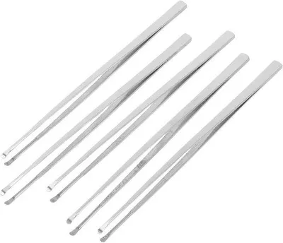 Obrázek produktu pro Sada na čištění uší - Ušní nástroje - čištění uší - nerezová ocel - 5 kusů - stříbrná