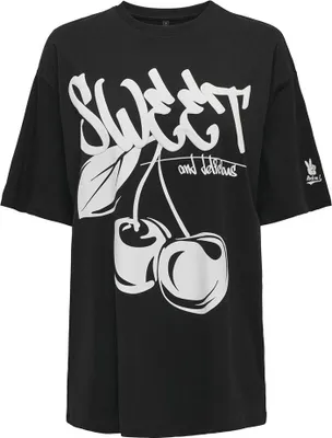 Produktbild von Only Cilla Life Kurzarm-t-shirt Schwarz L Frau Schwarz L