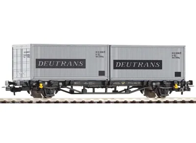 Obrázek produktu pro Piko Plošinový vagón Lgs579 2x20ft kontejnér Deutrans DR IV - 57747