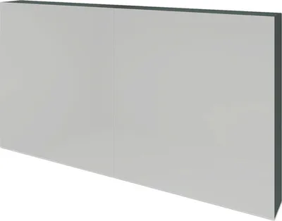 Produktbild von Spiegelschrank Sanox 120 x 12 x 65 cm petrol 2-türig doppelt verspiegelt