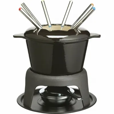 Immagine prodotto di Set per fonduta KitchenCraft Masterclass nero (restaurato C)