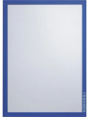 Image de FRANKEN AR14032? FRANKEN Magnetrahmen selbstklebend PRO blau A4, 2 St.