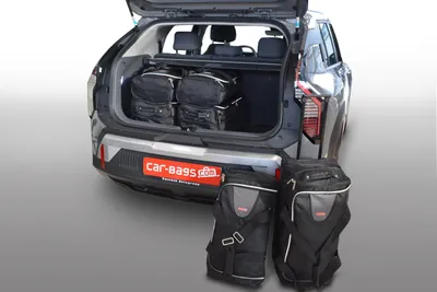 Produktbild von Car-Bags Kofferraumtaschen-Set für Kia EV3 ab 2024, 6 Reisetaschen