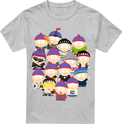 Obrázek produktu pro South Park - "Many Faces Of Stan" Tričko pro muže TV7256 (M) (Sport Heide)