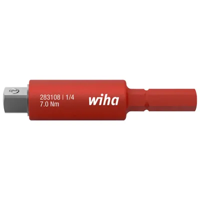 Produktbild von Wiha Adapter slimVario electric für 1/4 Steckschlüssel 59 mm (43139)