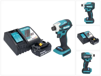 Image de Makita DTD 172 RM1 Clé à choc sans fil 18 V 180 Nm 1/4'' Brushless + 1x batterie 4,0 Ah + chargeur