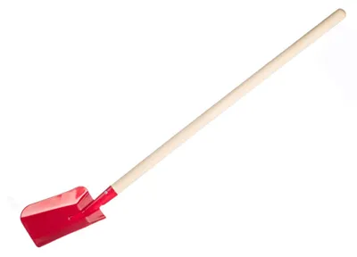 Productafbeelding van TEDDIES Rode schop met steel, 80 cm