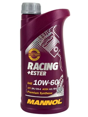 Produktbild von 1 Liter MANNOL 10W-60 RACING+ESTER VW 501 01 VW 505 00 MB 229.1 Ford WSS-M2C153-E GM 6094-M