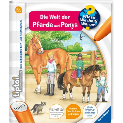 Produktbild von Ravensburger tiptoi® Buch Wieso? Weshalb? Warum? Bd. 13, Die Welt der Pferde und Ponys