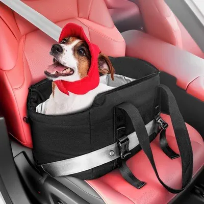 Immagine prodotto di Sedile per cani per il sedile posteriore, portatile, lavabile, per cani di piccola taglia e gatti, per esterni