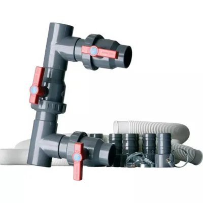 Obrázok produktu pre Gre AR2000, Tepelné čerpadlo, PVC, Čierna, Biela, Trojitý, Guľôčkový ventil, 480 mm