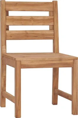 Produktbild von vidaXL Gartenstühle 2 Stk. Massivholz Teak