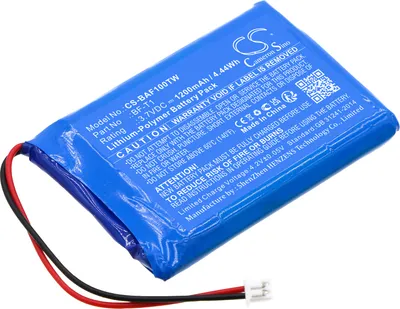 Zdjęcie produktu dla TECHTEK Bateria kompatybilny z [Baofeng] BF-T1, BF-T1 UHF, T1 zastępuje BF-T1
