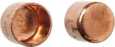 Produktbild von Lötfitting Kappe aus Kupfer für Rohrverbindungen mit einem Durchmesser von 12 mm