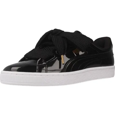 Produktbild von PUMA Halbschuhe BASKET HEART, Schwarz:37,5