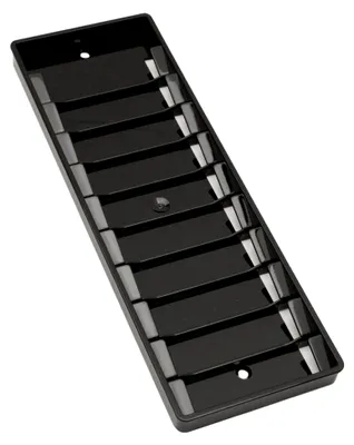 Produktbild von Wandkartenhalter in Schwarz für bis zu 10 Karten