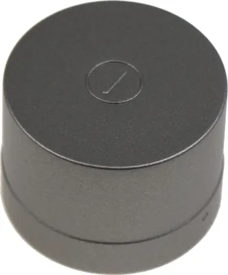 Productafbeelding van WHIRLPOOL - Draaiknop, zilverkleurig, 35 mm diameter, 15 mm hoogte - C00630602