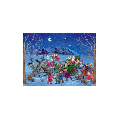 Produktbild von Mini-Adventskalender Schlittenfahrt mit dem Weihnachtsmann