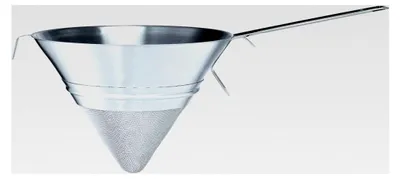 Produktbild von Gaze Sieb aus Edelstahl 18/10, 25 cm, Spülmaschinengeeignet, Silberfarben