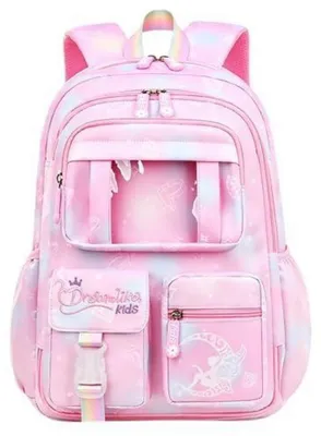Immagine prodotto di Zaino per bambine, scuola elementare, leggero, carino, rosa, adatto a bambine dai 5 ai 12 anni