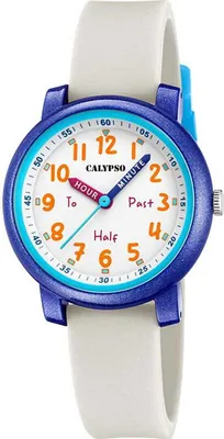 Produktbild von Calypso Armbanduhr Kinder Analog Kunststoff Silikon Fashion Uhr weiß UK5827/1
