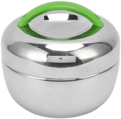 Produktbild von Dailygoods - 0,8 l Edelstahl-Thermo-Lunchbox, tragbare, isolierte Lunchbox für Studenten und Büroangestellte, Thermo-Lunchbox für warme Speisen, Valentinstagsgeschenk