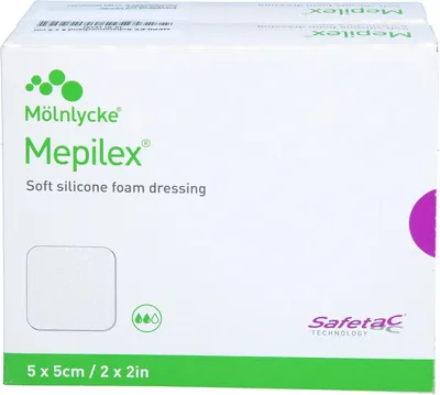 Image de Pansement mousse Mepilex 5x5 cm 10 pces