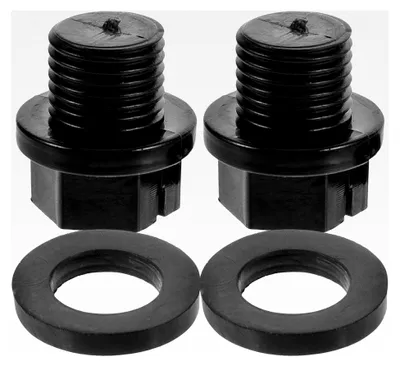 Produktbild von Poolstopfen Gewinderückholstopfen 2 Stück mit Unterlegscheiben für Schwimmbadpumpen, kompatibel mit Hayward Ersatzteilen für Poolfilter und Ablassschraube