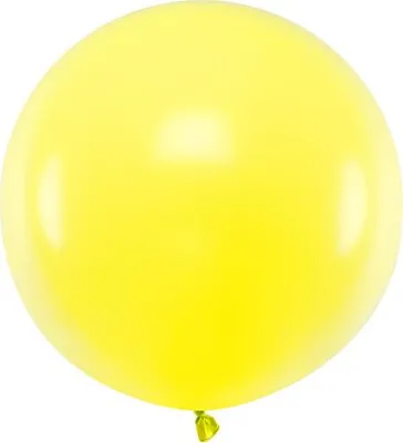 Produktbild von Rundballon 60 cm, Pastell Lemon Zest
