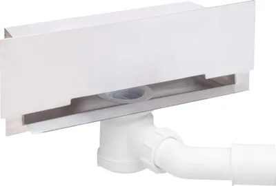 Produktbild von Wand-duschrinne, 30 cm - Vollrost