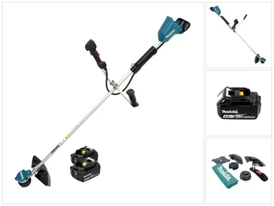Produktbild von Makita DUR 368 AM Akku Freischneider 36 V ( 2 x 18 V ) Zweihandgriff Brushless + 2x Akku 4,0 Ah - ohne Ladegerät