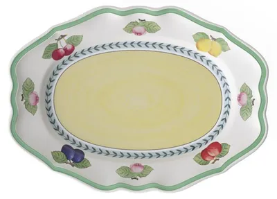 Immagine prodotto di Villeroy Boch French Garden Fleurence Porcellana Multicolore Ovale Piatto da portata