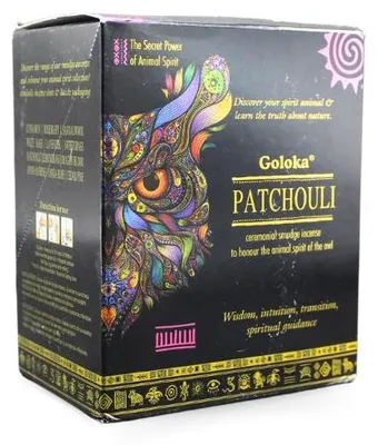 Produktbild von Goloka Patchouli Smudged Räucherstäbchen Sticks, 8 Stück