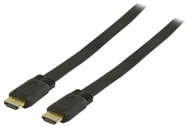 Produktbild von Valueline High Speed HDMI Kabel mit Ethernet HDMI Anschluss - HDMI Anschluss 7.50 m Schwarz NE56029303