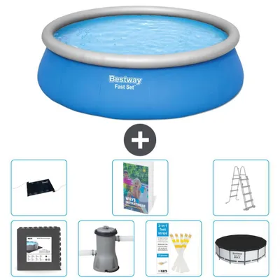 Produktbild von Bestway Fast Set Rund - 457x122 cm - 8-teilig  S369
