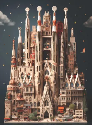 Zdjęcie produktu dla ANATOLIAN Puzzle Sagrada Familia 1000 dielikov