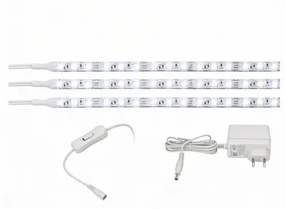 Produktbild von AQUALED LED-Schrankbeleuchtung 3x60cm Neutralweiß Schranklicht
