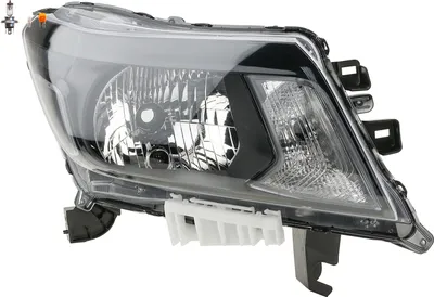 Obrázok produktu pre Johns, predný svetlomet vhodný pre Nissan Navara D40 10/ 15- pravý so žiarovkou 260104KUOB