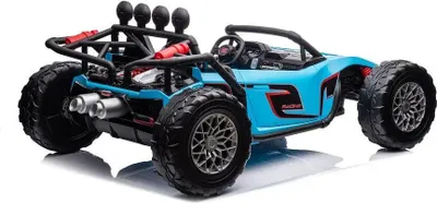 Produktbild von Elektro Kinderauto "Buggy 168" - 24V Akku,2x 200W Motoren- 2,4Ghz, Allrad+MP3 + Ledersitz + EVA