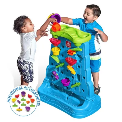 Zdjęcie produktu dla Step2 Waterfall Discovery Wall, Stół do wody, 1,5 lat(a), Plastik, Wielobarwny, 5,4 kg