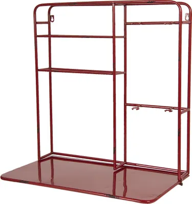 Immagine prodotto di Clayre & Eef Mensola a muro 59x33x63 cm Ferro rosso