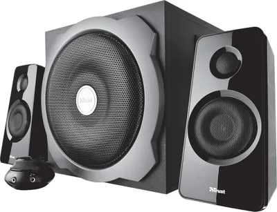 Image de TRUST Ensemble d'enceintes Trust Tytan 60 W Universal Black 2.1 canaux